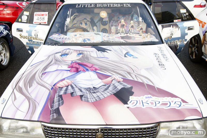 Illustration for article titled A Thousand Cars, Covered In Otaku Stickers
